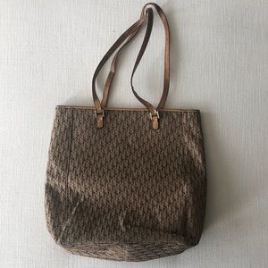 Christian Dior - vintage trotter tote bag